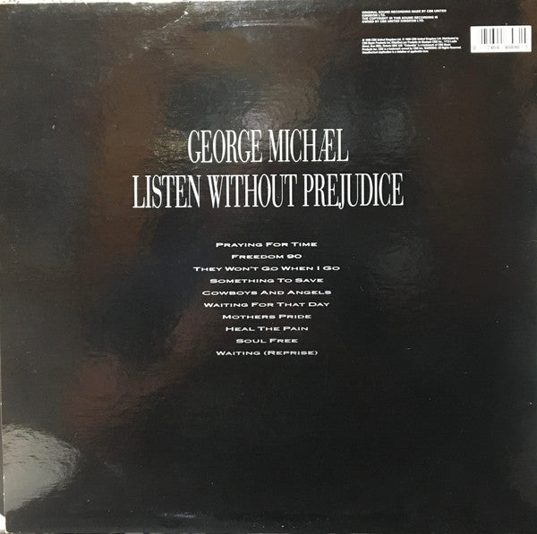George Michael : Listen Without Prejudice Vol. 1 (LP, Album)