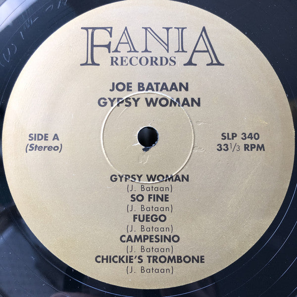 Joe Bataan : Gypsy Woman (LP, Album, RE)