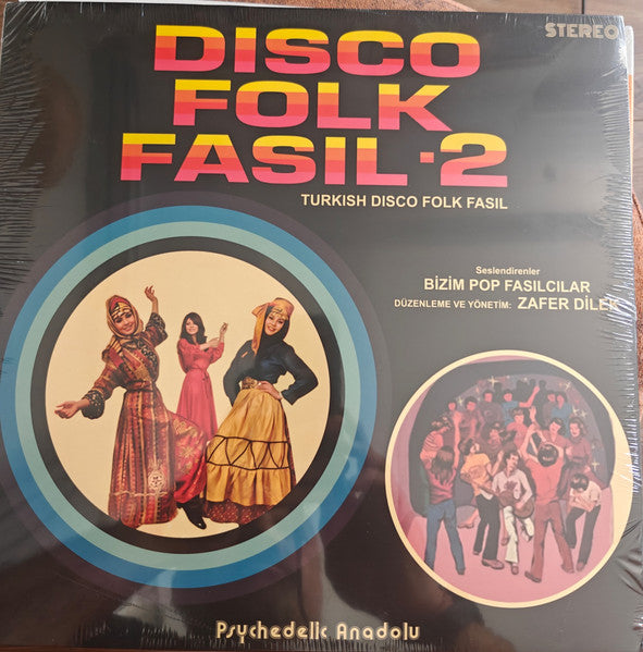 Bizim Pop Fasılcılar : Disco Folk Fasıl 2 (Turkish Disco Folk Fasıl) (LP, Album, RE)