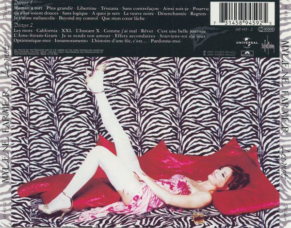 Mylène Farmer : Les Mots (2xCD, Comp, RM)