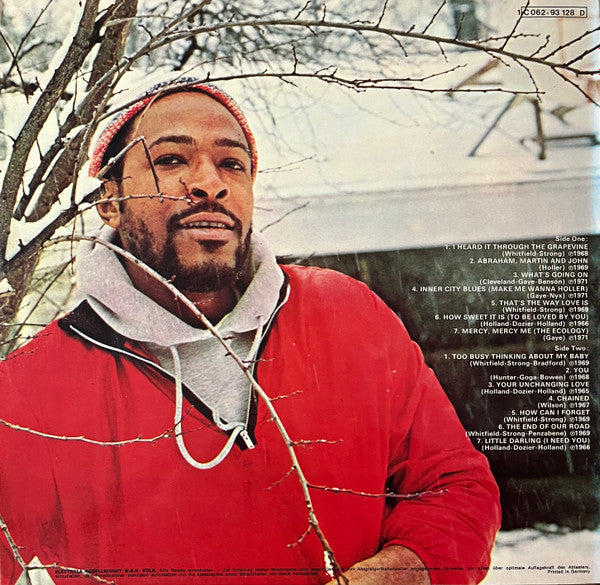 Marvin Gaye : The Hits Of Marvin Gaye (LP, Comp)