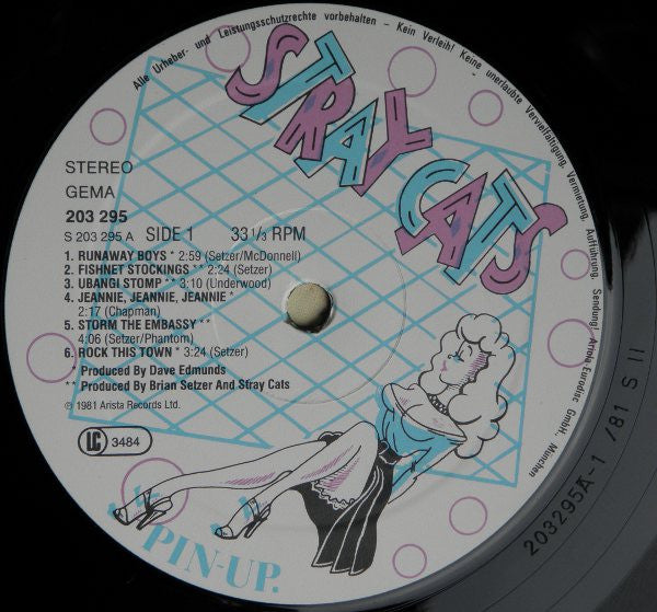 Stray Cats : Stray Cats (LP, Album)