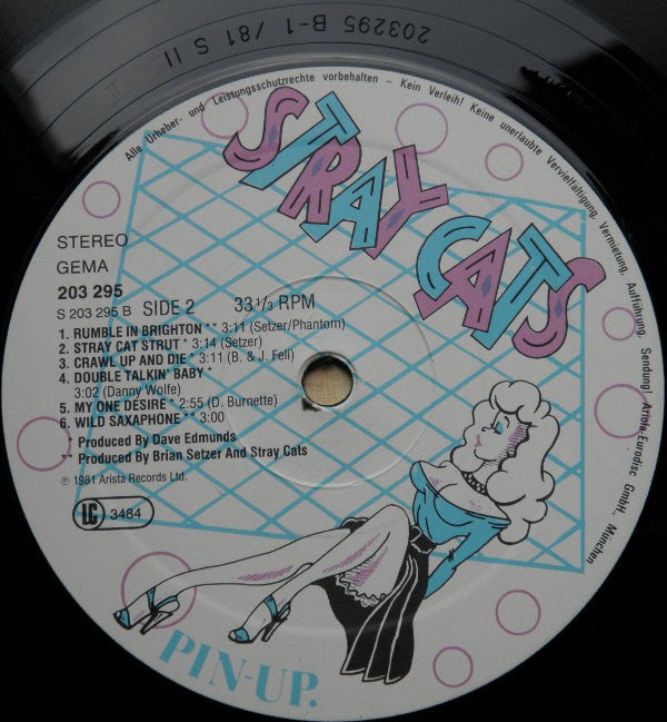 Stray Cats : Stray Cats (LP, Album)