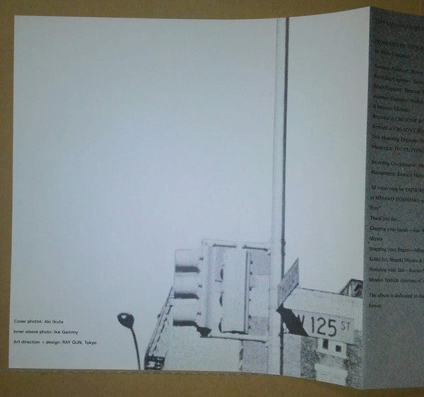 Tatsuro Yamashita : On The Street Corner (LP, Album, Ltd, M/Print)