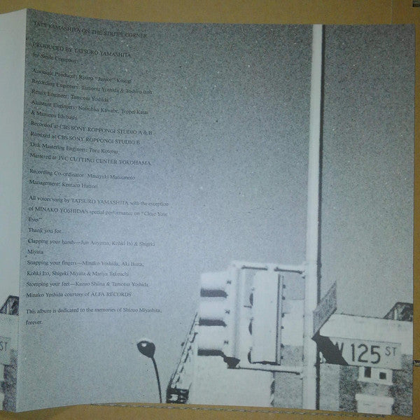 Tatsuro Yamashita : On The Street Corner (LP, Album, Ltd, M/Print)