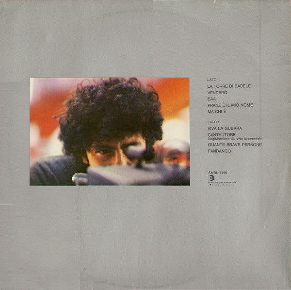 Edoardo Bennato : La Torre Di Babele (LP, Album, RE, Gat)
