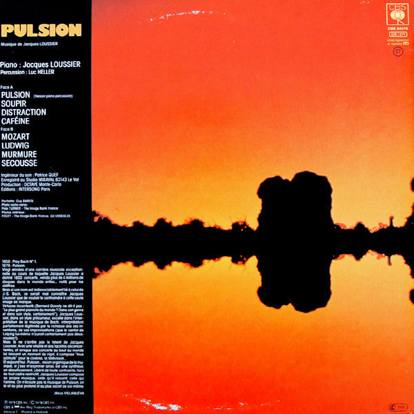 Jacques Loussier : Pulsion (LP, Album)