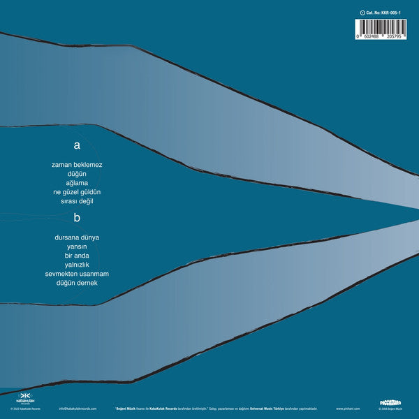 Pinhani : Zaman Beklemez (LP, Album, RE)