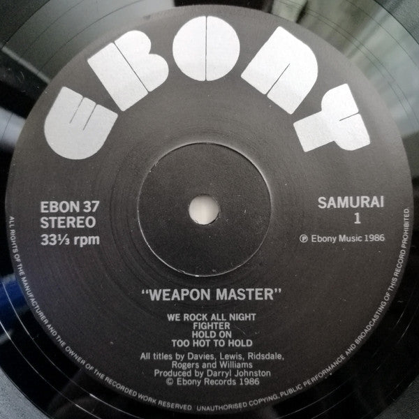 Samurai (5) : Weapon Master (LP, Album)