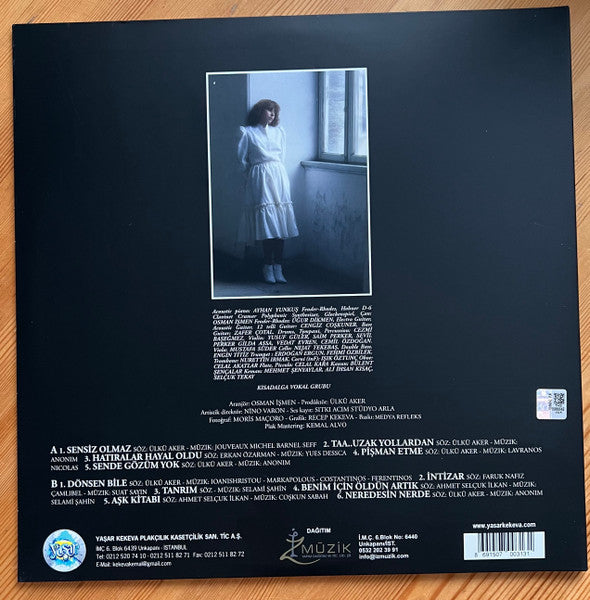 Nilüfer : Sensiz Olmaz (LP, Album, RE)