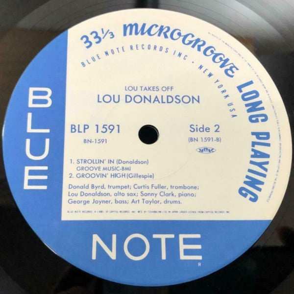 Lou Donaldson : Lou Takes Off (LP, Album, Mono, Ltd, RE)