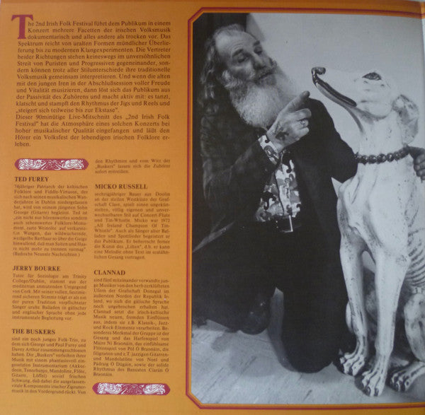 Various : The 2nd Irish Folk Festival On Tour (2xLP)