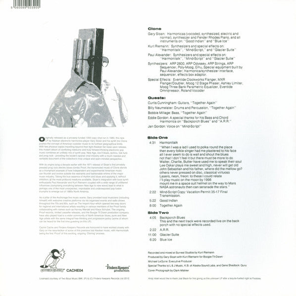 Gary Sloan and Clone (21) : Harmonitalk (LP, RE)