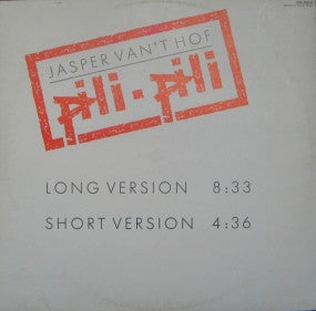 Jasper Van't Hof : Pili-Pili (12")