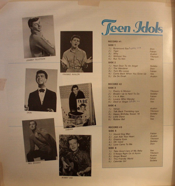 Various : Teen Idols (3xLP, Comp + Box)
