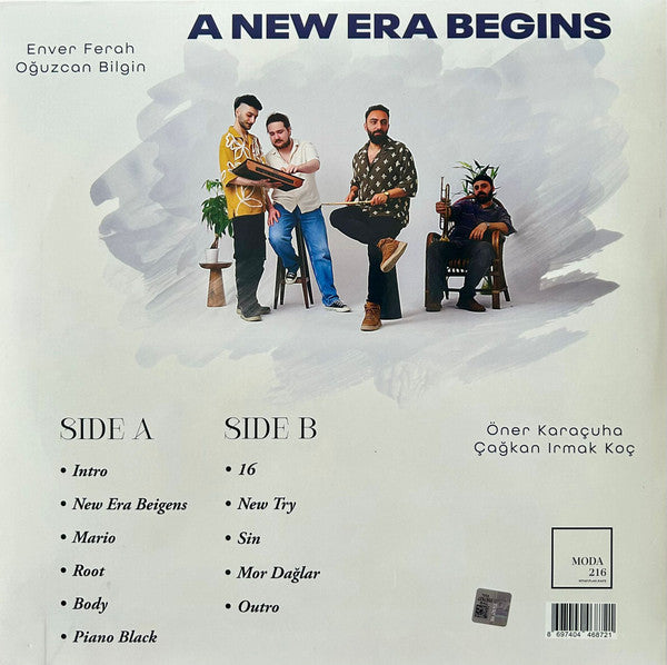 Öner Karaçuha Quartet : A New Era Begins (LP, Album, Ltd)