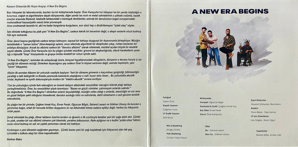 Öner Karaçuha Quartet : A New Era Begins (LP, Album, Ltd)