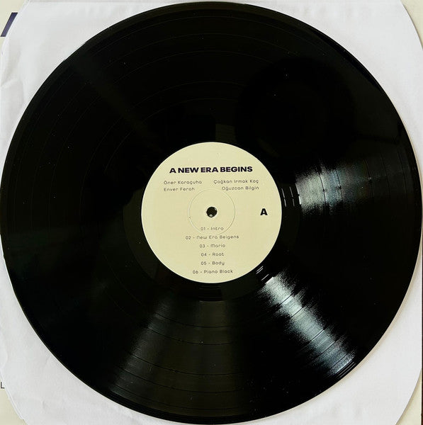 Öner Karaçuha Quartet : A New Era Begins (LP, Album, Ltd)