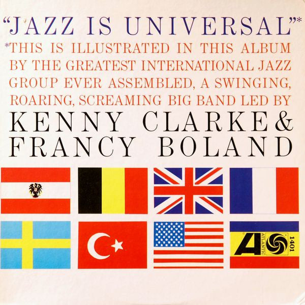 Clarke-Boland Big Band : Jazz Is Universal (LP, Album, Mono)