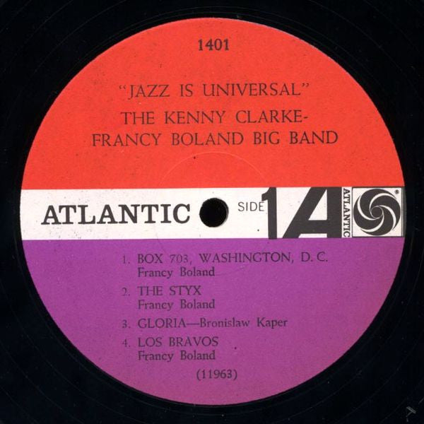 Clarke-Boland Big Band : Jazz Is Universal (LP, Album, Mono)