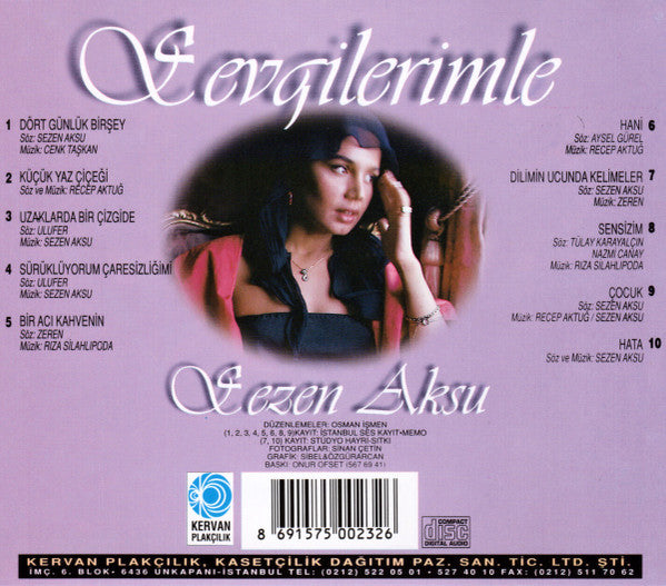 Sezen Aksu : Sevgilerimle (CD, Album, RE)
