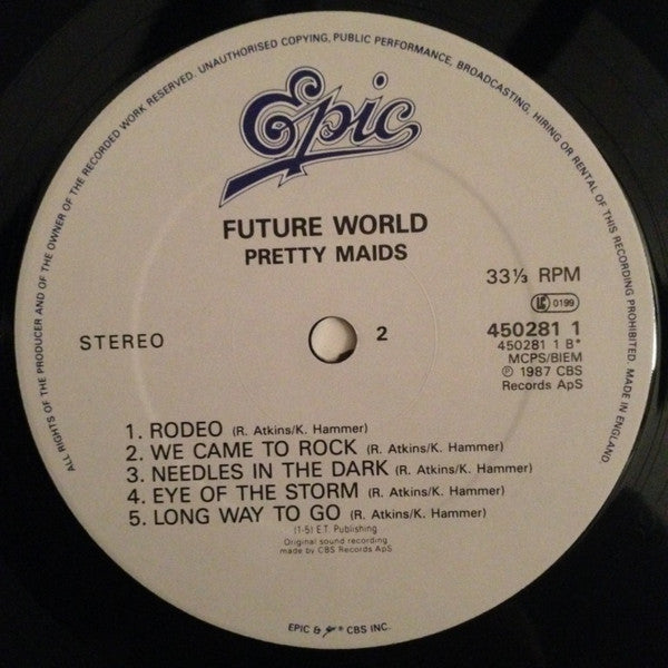 Pretty Maids : Future World (LP, Album)