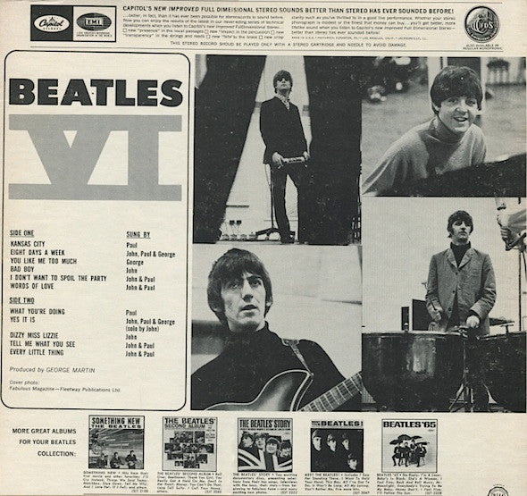 The Beatles : Beatles VI (LP, Album)
