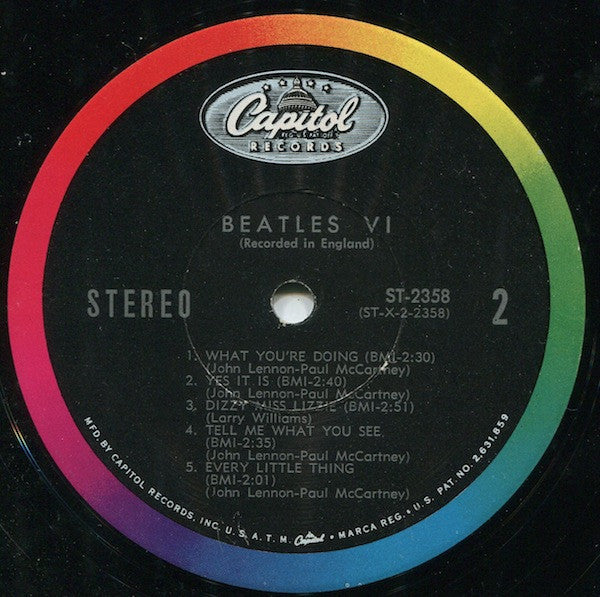 The Beatles : Beatles VI (LP, Album)