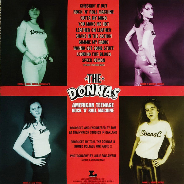 The Donnas : American Teenage Rock 'N' Roll Machine (LP, Album)