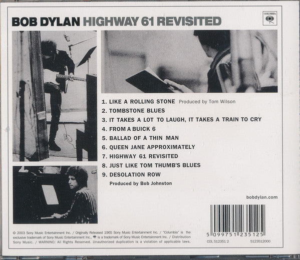 Bob Dylan : Highway 61 Revisited (CD, Album, RE, RM)