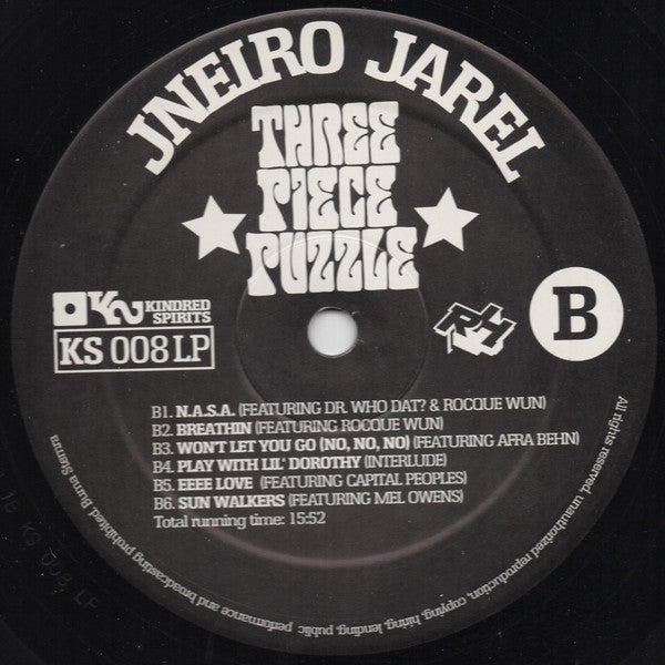 Jneiro Jarel : Three Piece Puzzle (2xLP, Album)
