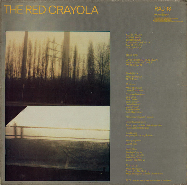Red Krayola : Soldier-Talk (LP, Album, Wes)