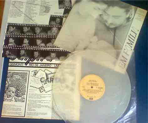 Egberto Gismonti : Em Família (LP, Album, RE, Cle)