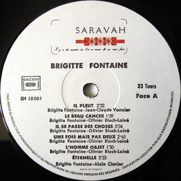 Brigitte Fontaine : Brigitte Fontaine Est... ? (LP, Album, RP, Gat)