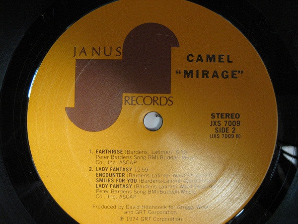 Camel : Mirage (LP, Album)