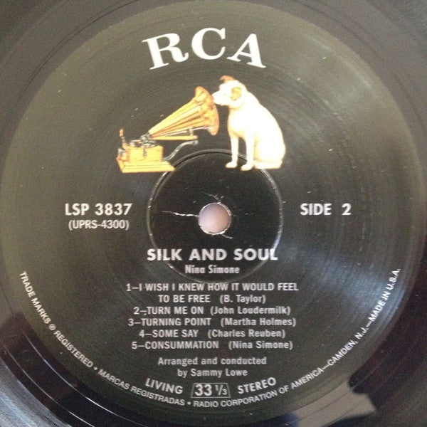 Nina Simone : Silk & Soul (LP, Album, RE, Rai)
