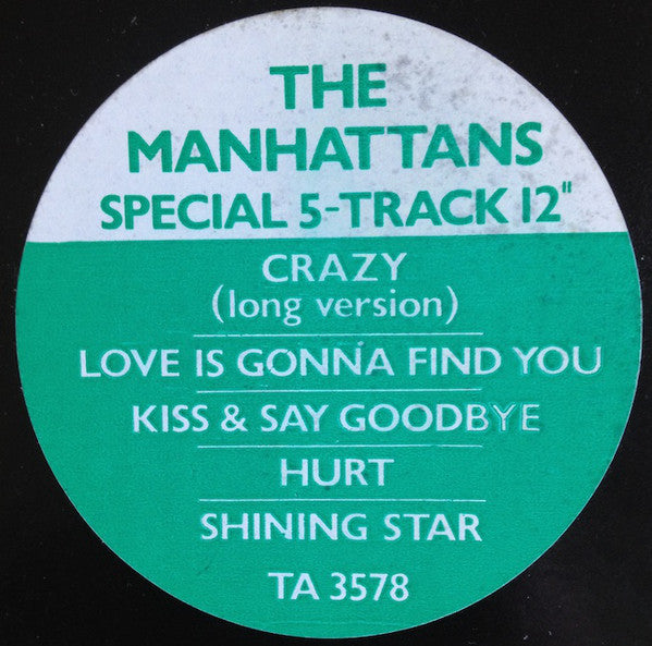 Manhattans : Crazy (12", Single)