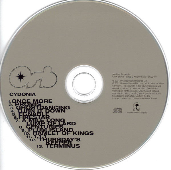 The Orb : Cydonia (CD, Album)