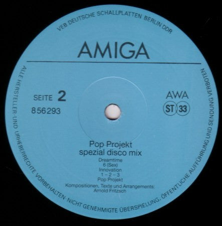 Pop Projekt : Spezial Disco Mix (LP, Album)