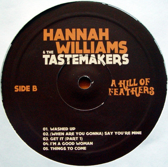 Hannah Williams & The Tastemakers : A Hill Of Feathers (LP, Album)