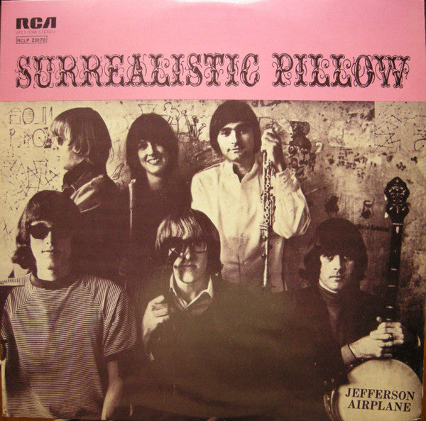 Jefferson Airplane : Surrealistic Pillow (LP, Album)