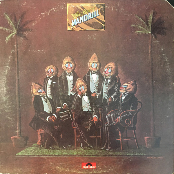 Mandrill - The Best Of Mandrill (LP, Comp, Mon)