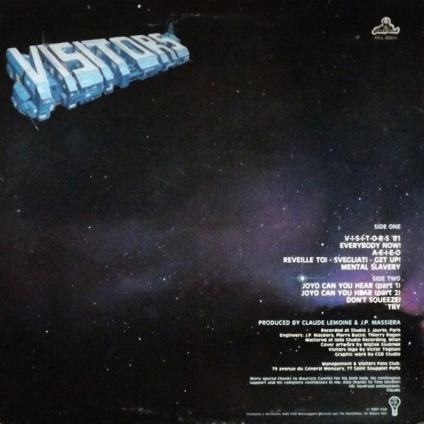 Visitors : Visitors (LP, Album)