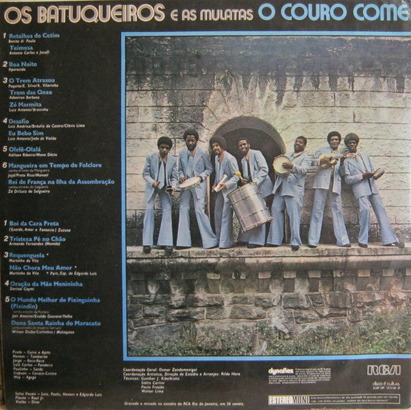 Os Batuqueiros e As Mulatas : O Couro Come (LP)