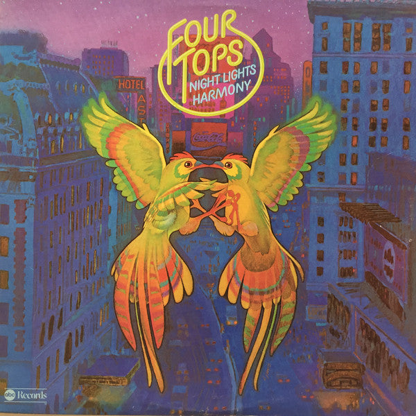 Four Tops : Night Lights Harmony (LP, Album)