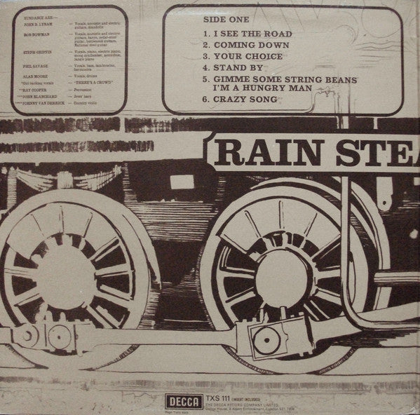 Sundance (11) : Rain Steam Speed (LP, Album, Tex)