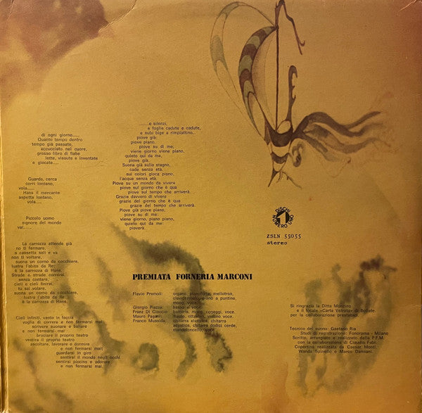 Premiata Forneria Marconi : Storia Di Un Minuto (LP, Album, Gat)
