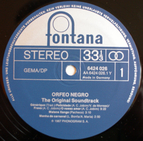 Various : Orfeo Negro (LP, Comp, RE)