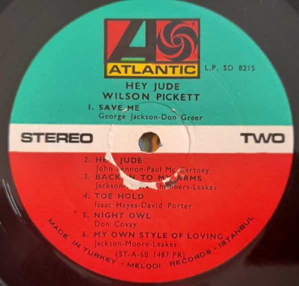 Wilson Pickett : Hey Jude (LP, Album)