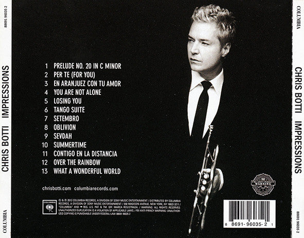 Chris Botti : Impressions (CD, Album)
